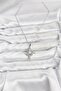 Chain Silver Color Pole Star Model Zircon Stone Women's Necklace - Ebj260130W39319 - 2