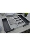 Ordera Drawer Cutlery Holder Double-Sided Extendable Cutlery Organizer (34Cm+55Cm X 38cm) - 5