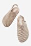 Darcy Women's Genuine Leather Sandals Beige Suede - 4
