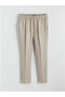 Lcwaikiki Classic Navy Blue Elastic Waist Women's Trousers - 5