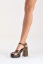 Darian Women's Genuine Leather Clogs Sandals Khaki - 7