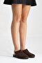 Darcy Women's Genuine Leather Sandals Brown Suede - 6