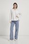 Armalife 3963 pocket detail comfortable fit basic women's shirt - 3