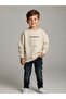 Boys' Cotton Stay Written Thin Long Sleeve Sweatshirt
