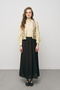 Women's Handcrafted Beaded and Embroidered Modal Vest - 3