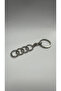 Audi Compatible Ring Metal Keychain Car Keychain - 3