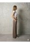 Women's pleated palazzo pants with hidden pockets - 8