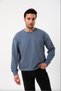 Regular Organic Cotton Charcoal Color Men's Sweatshirt