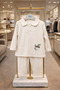 Baby Collar-Dubble Buttoned Quilted- (6-36 Months) Top and Bottom Set- High Quality Manufacturing Baby Set
