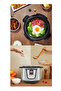 6L Electric Pressure Cooker 1000W – Multi-Function Rice, Slow, Yogurt, Cake, Steam & Warm, Silver - 4