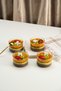 Set of 4 Borosilicate Glass Dessert Breakfast Magnolia Ice Cream Snack Bowls - Presentation Bowl - 5