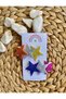 6-Piece Star-Shaped Sparkling Children's Buckle - Mixed Color Glitter Handmade Snap Hair Accessory - 4