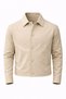Basic Button Detailed Lined Seasonal Jacket - 3
