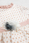 Speckled Embossed Baby Girl Dress 15439 - 4