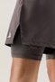 Training Cri-28 Fit Ls Mid Waist 2 in 1 Men's Athlete Shorts with Tights Smoked - 4