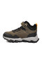 Khaki-Grey Children's Boots with Fleece Inside Doruk P - 4
