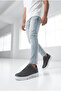 Zr-J-X20 Daily Comfortable Thick Sole Smoked Men's Sneaker - 2