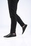 Laceless Elastic Eva Sole Genuine Leather Sneaker 174-24226 Men's Shoes - 3