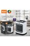 1800W Ceramic Space Heater Electric Fan Heater with High Efficiency Heating, Safety Power Off Pr - 4