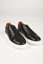 Laceless Elastic Eva Sole Genuine Leather Sneaker 174-24226 Men's Shoes - 6