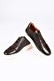 Laceless Elastic Eva Sole Genuine Leather Sneaker 174-24226 Men's Shoes - 7