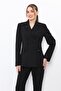 Buttoned Classic Blazer Jacket-Black - 1181100 - 5