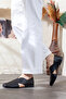 Women's Genuine Leather Ballerinas - 4