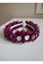 Plum Rose Crown Birthday-Pregnancy, Bridal Henna Night Wedding Circumcision Crown
