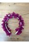 Plum Rose Crown Birthday-Pregnancy, Bridal Henna Night Wedding Circumcision Crown - 6