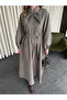 Mink Collar Bow Detailed Dress - 2001 - 5