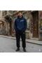 Calle 00 Men's 3 Thread Threaded Oversize Hoodie Tracksuit Set