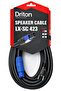 LX-SC LX-423 نظام الصوت والضوء بطول 3 أمتار، كابل POWERCON - SPEKON - 2