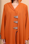 Modern Terracotta Abaya - 2