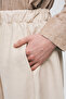 Women's Solid Color Modern Shalwar Trousers with Elastic Waist - 3