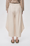 Women's Solid Color Modern Shalwar Trousers with Elastic Waist - 5