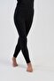 Girl's Black Long Thermal Bottoms