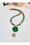 Tiger's Eye Natural Stone Tree of Life Necklace 50 cm - 5