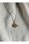 Stainless Steel Zircon Stone Swan Figure Necklace