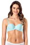 Women's Green Strapless Stitch-Free Push-Up Bra