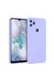General Mobile Gm22 Compatible Silicone Case - Pastel Color Tone Flexible Cover with Camera Protection - Lilac