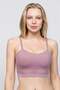Women's Dusty Rose Laser Cut Bralet
