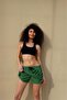 Women's Green Swim Shorts