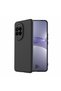 Huawei Nova 14 Compatible Silicone Case - Pastel Color Tone Flexible Cover with Camera Protection - Black