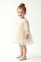 Baby Girl Dress Girls' Dress Floral Birthday Party Wedding Special Occasion Long Sleeve Tulle Tutu Lined - 3