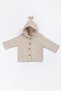 Newborn Hooded Knitwear Unisex Pompom Baby Cardigan 0/6 Months - 2