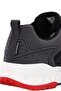 Durable Water-Resistant Lace-Up Men's Outdoor Shoes Black - 4