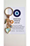 Valentine's Day Gift Luxury Zircon Stone Heart Keychain - 9 cm - 6