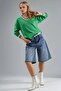 My Fashion V-Neck Striped Knit Sweater - 4