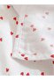 Heart Printed Baby Girl Blanket 90X100 cm (S6) - 4