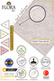 Ayşıl Milyon Acrylic Carpet, 11 mm Pile, Modern Patterned, Long-Lasting and Easy to Clean - 4